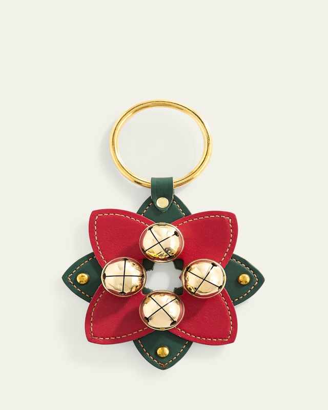 Double Image Star Charm with Brass Bells